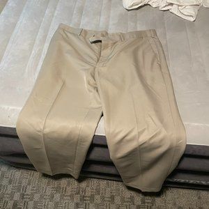 Perry Ellis Portfolio Dress Pants 40x30 Tan